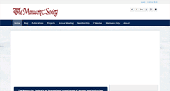 Desktop Screenshot of manuscript.org